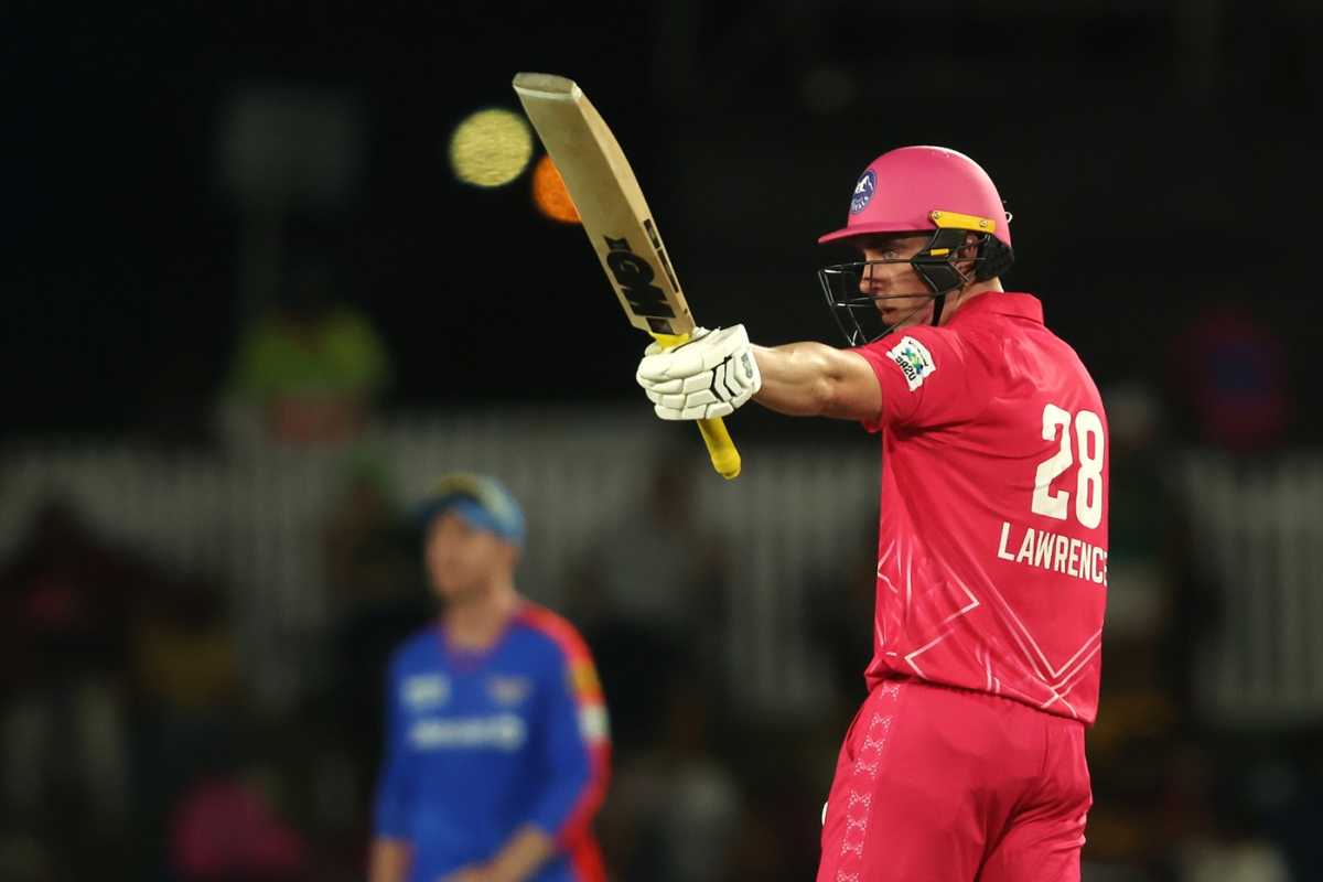 Dan Lawrence bossed the chase with a half-century, Paarl Royals vs Durban's Super Giants, SA20 2025-26, Paarl, January 13, 2026
