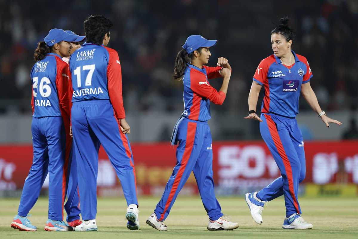 Jemimah Rodrigues went for the DRS but was unsuccessful, Delhi Capitals vs Royal Challengers Bengaluru, WPL 2026, Vadodara, January 24, 2026