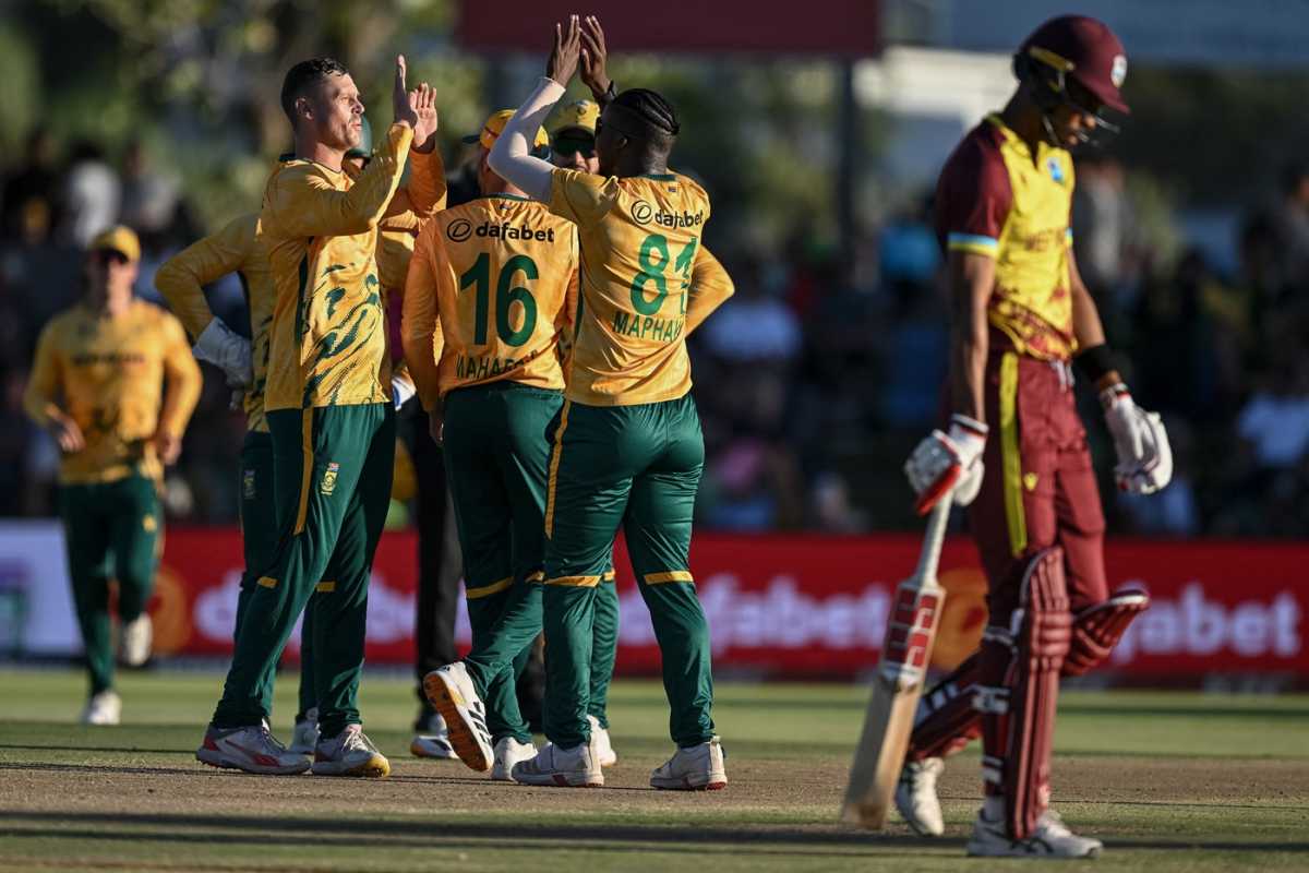 George Linde picked up three wickets, South Africa vs West Indies, 1st T20I, Paarl, January 27, 2026
