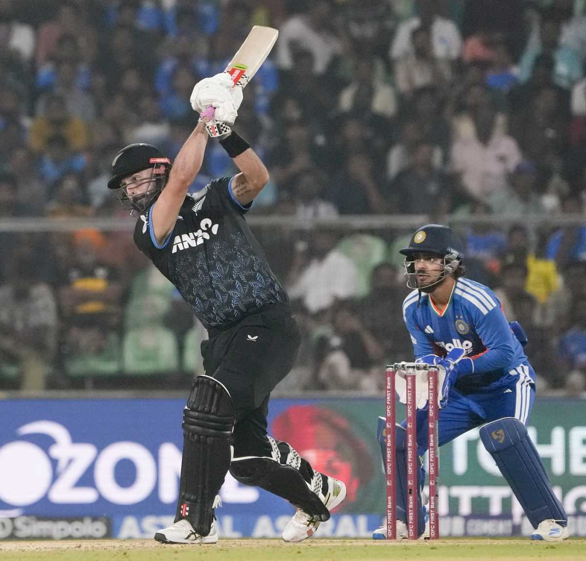 Daryl Mitchell threw punches back, India vs New Zealand, 5th T20I, Thiruvananthapuram, January 31, 2026