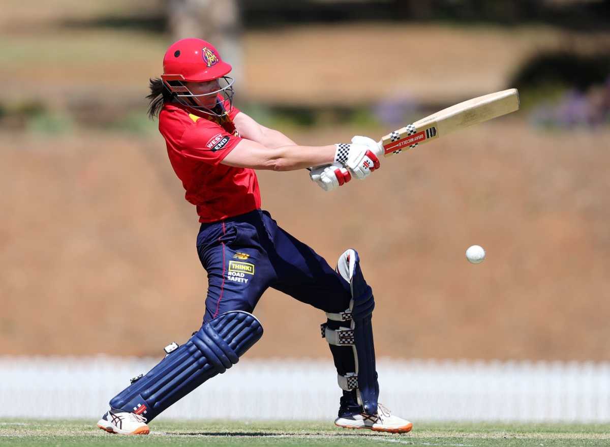Tahlia McGrath made 58 and took 3 for 48, South Australia women vs Victoria women, WNCL, Adelaide, February 3, 2026