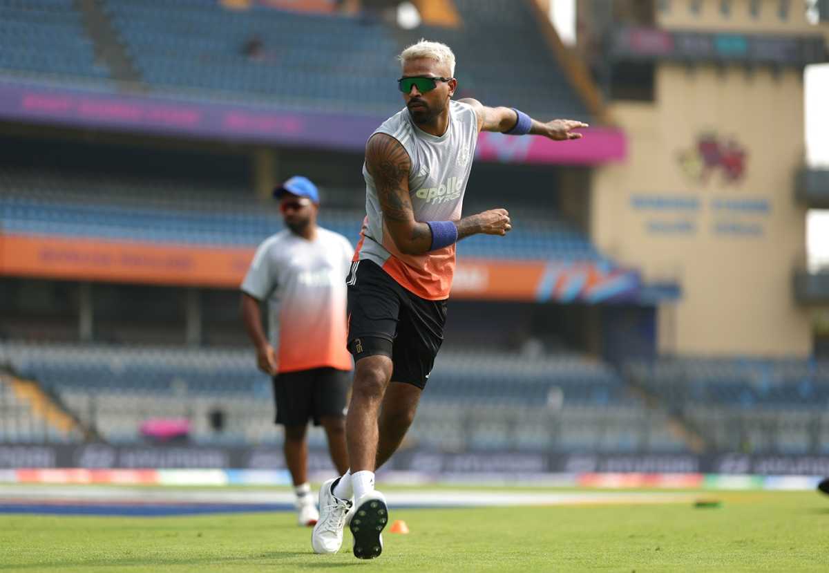 Hardik Pandya sports a new hair-do, T20 World Cup 2026, Mumbai, February 6, 2026