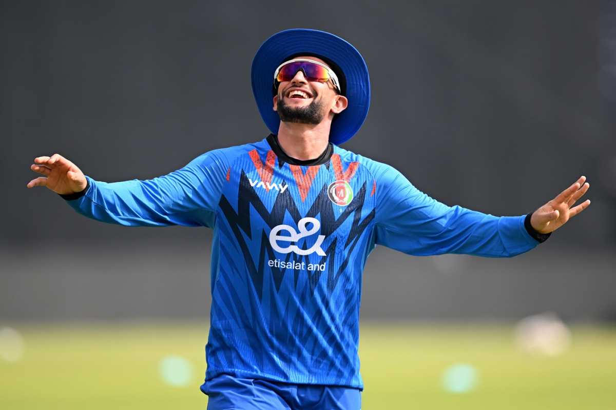 Azmatullah Omarzai enjoys his time under the sun, Afghanistan vs New Zealand, Men's T20 World Cup, Chennai, February 7, 2026
