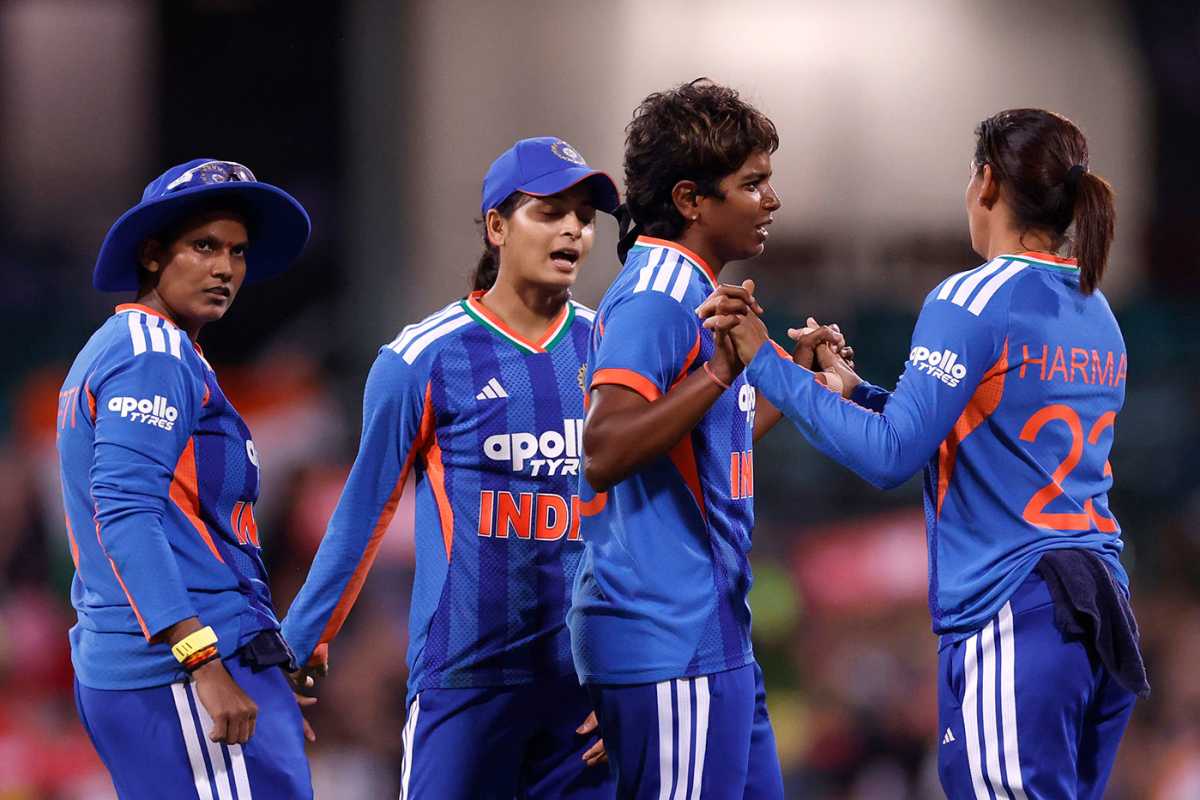 Arundhati Reddy picked up key wickets, Australia vs India, 1st T20I, SCG, February 15, 2026