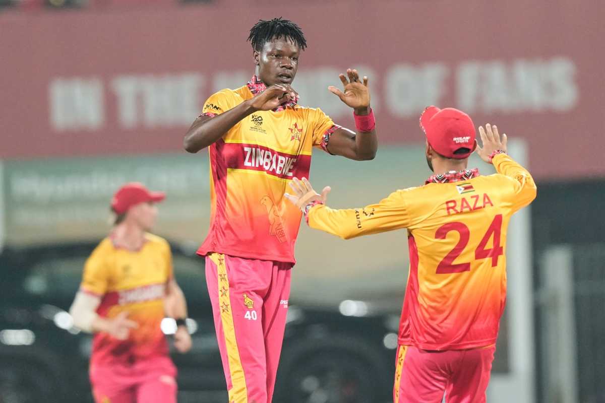 Blessing Muzarabani ended Sanju Samson's cameo, India vs Zimbabwe, T20 World Cup 2026, Super Eight, Chennai, February 26, 2026