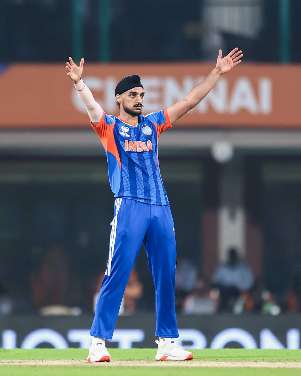 Arshdeep Singh finished with a three-for, India vs Zimbabwe, T20 World Cup 2026, Super Eight, Chennai, February 26, 2026