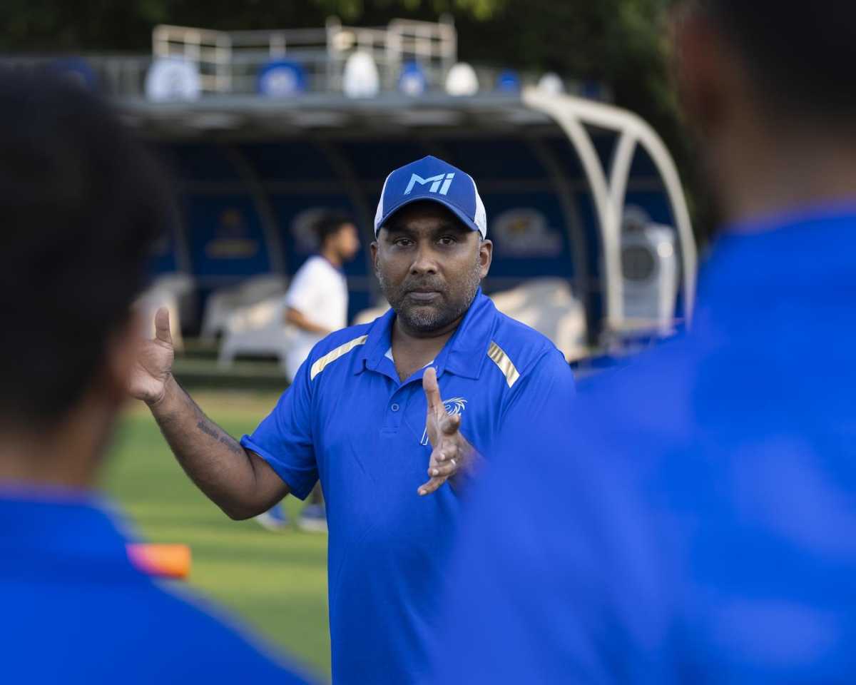 Mahela Jayawardene gets down to work, Mumbai, March 15, 2026