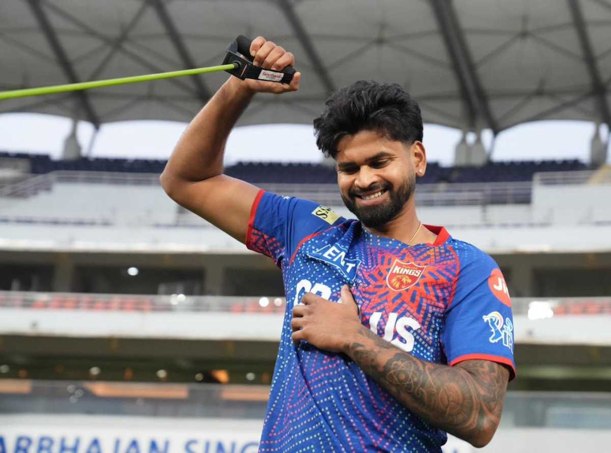 Shreyas Iyer trains in New Chandigarh, IPL 2026, March 21, 2026