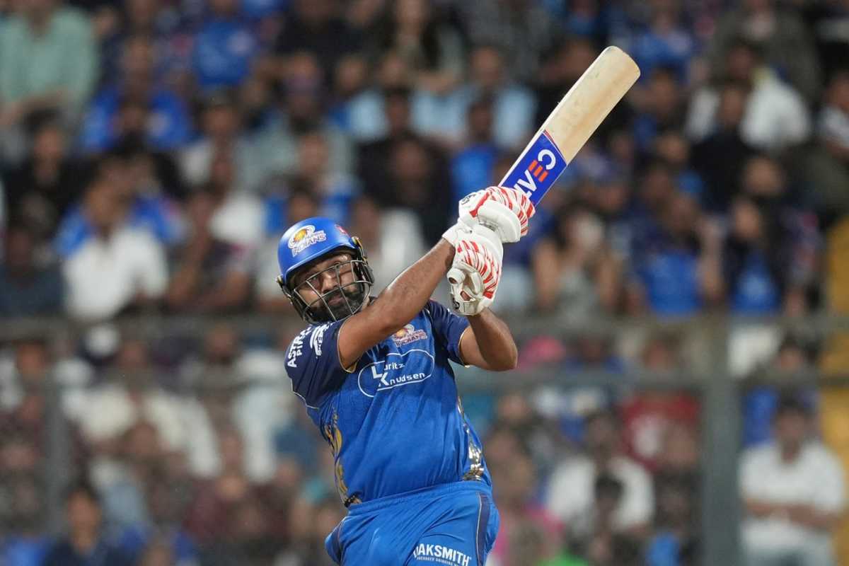 Rohit Sharma began the season with his fastest IPL fifty, Mumbai Indians vs Kolkata Knight Riders, IPL, Mumbai, March 29, 2026