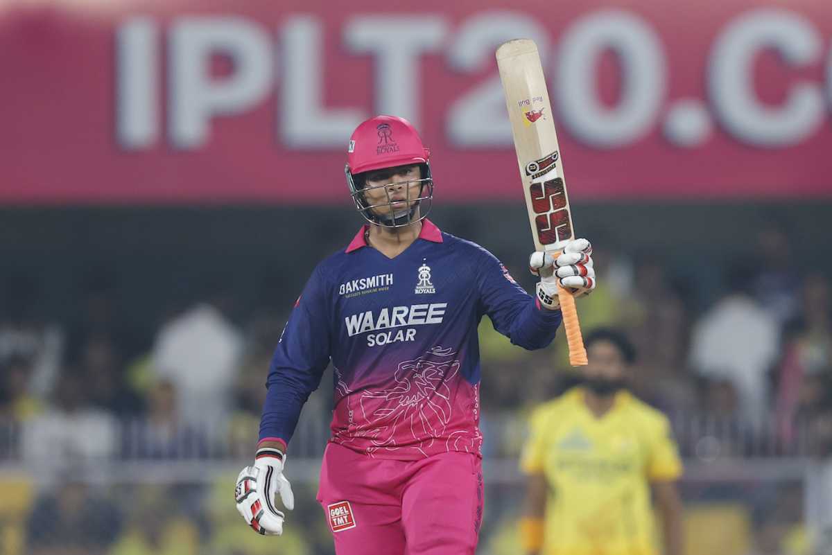Vaibhav Sooryavanshi made a 15-ball fifty, Rajasthan Royals vs Chennai Super Kings, IPL, Guwahati, March 30, 2026