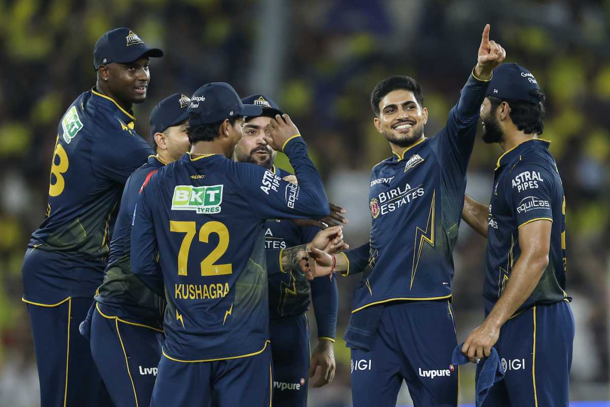 Shubman Gill's direct hit from mid-off ran out Kartik Sharma, Gujarat Titans vs Chennai Super Kings, Ahmedabad, IPL 2026, May 21, 2026