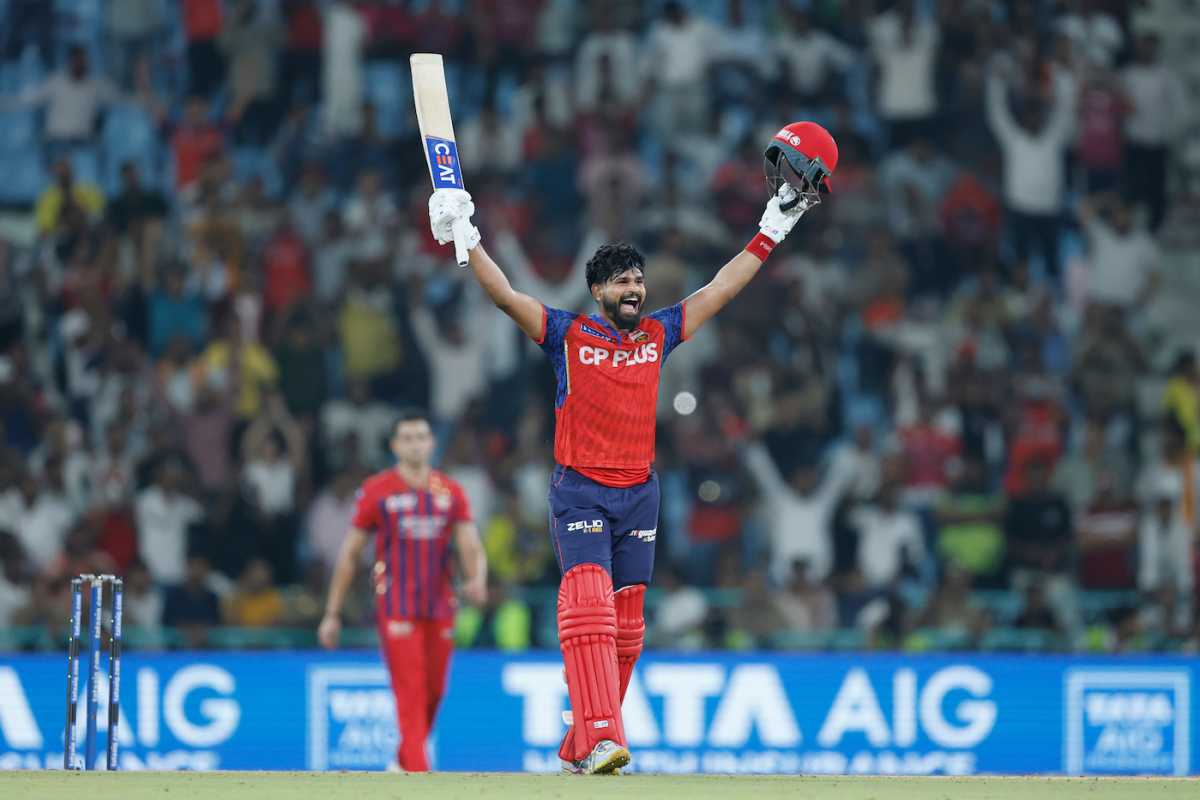 Shreyas Iyer finished with a match-winning ton, Lucknow Super Giants vs Punjab Kings, Lucknow, IPL 2026, May 23, 2026