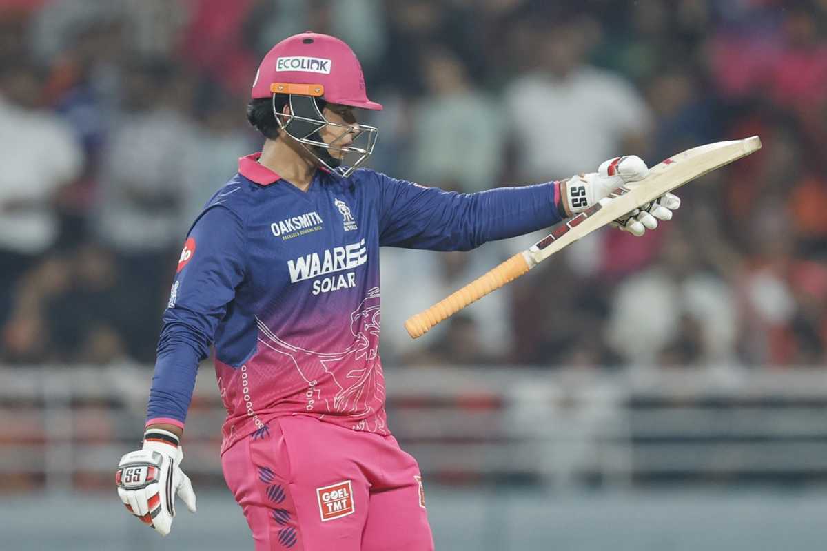Vaibhav Sooryavanshi brought up a 16-ball half-century, Rajasthan Royals vs Sunrisers Hyderabad, IPL 2026, Eliminator, New Chandigarh, May 27, 2026