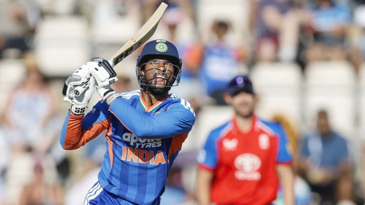 Tilak Varma's half-century came too late for India, England vs India, 5th T20I, Southampton, July 11, 2026