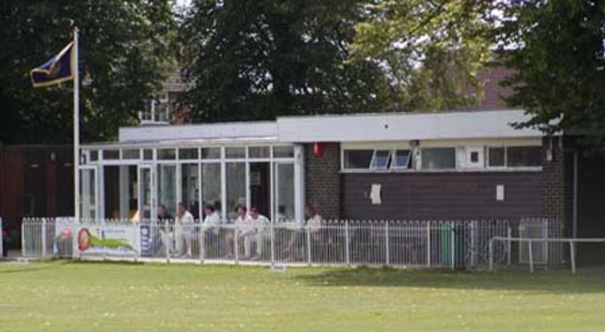 Southern Electric Premier League cricket pavilion at Lymington Sports Ground