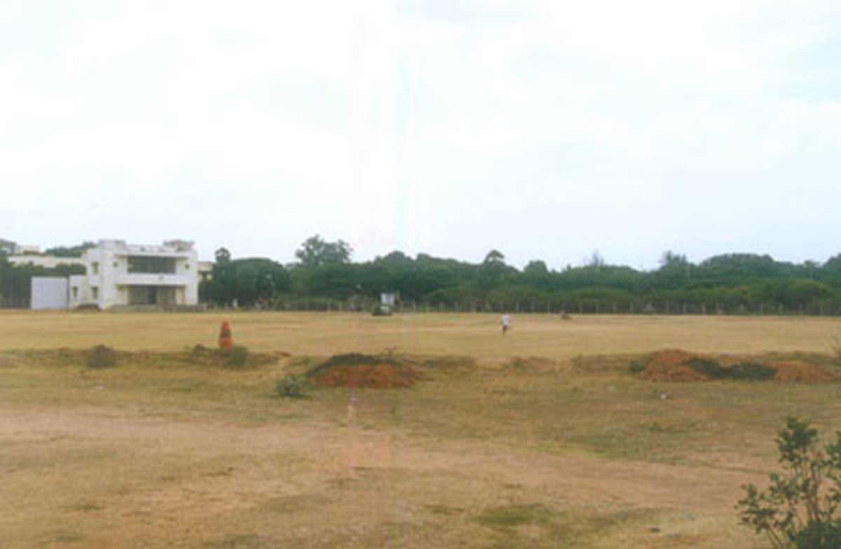 A View of the Alagappa Chettiar Technical College Ground