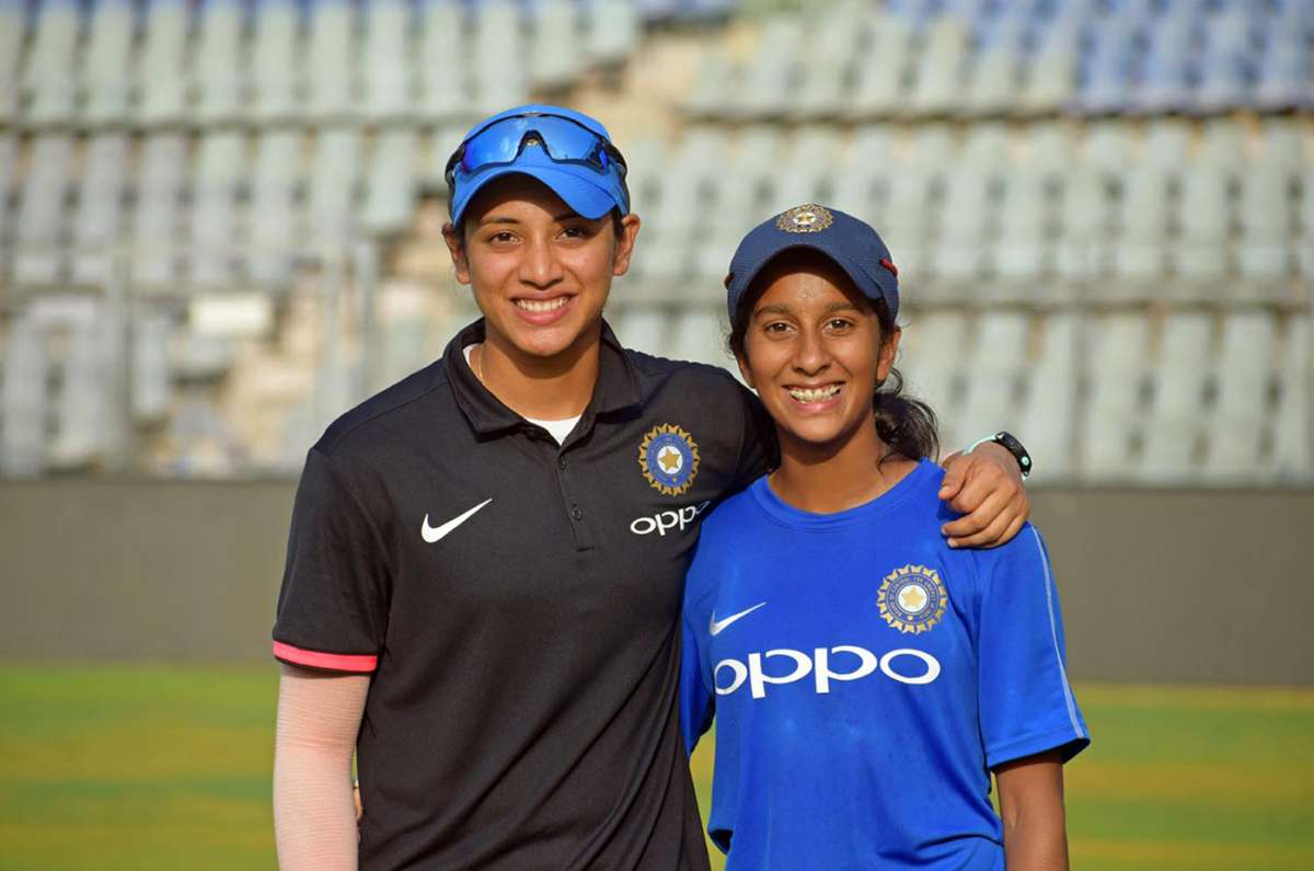 Smriti Mandhana (left) with Jemimah Rodrigues | ESPNcricinfo.com