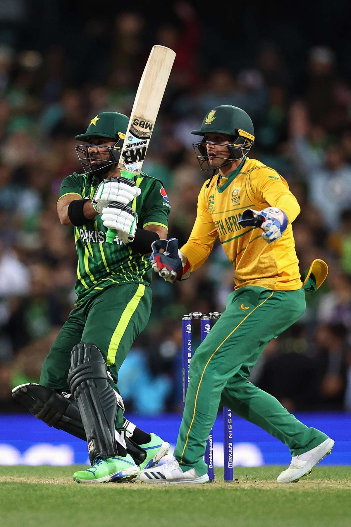 Iftikhar Ahmed was effective off the front foot as well as the