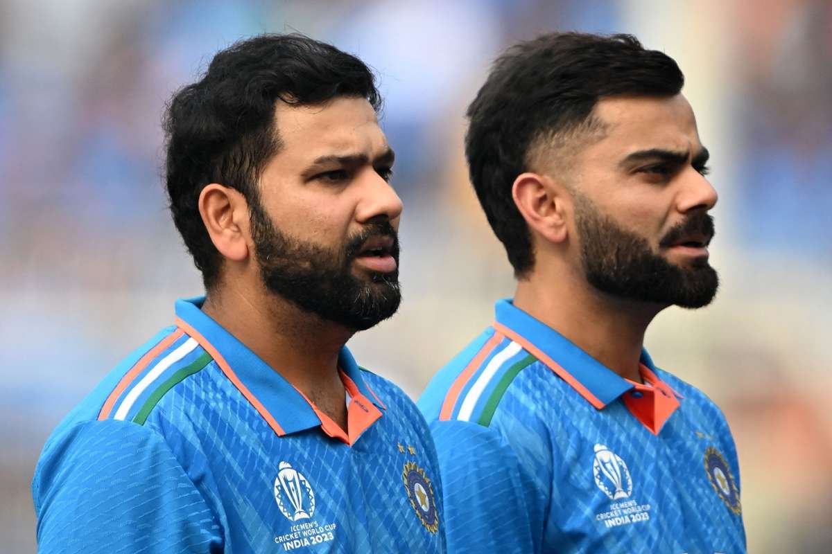 Two stars in a frame: India's Rohit Sharma and Virat Kohli look on | ESPNcricinfo.com