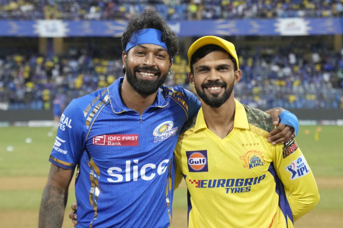 Hardik Pandya and Ruturaj Gaikwad at the toss | ESPNcricinfo.com