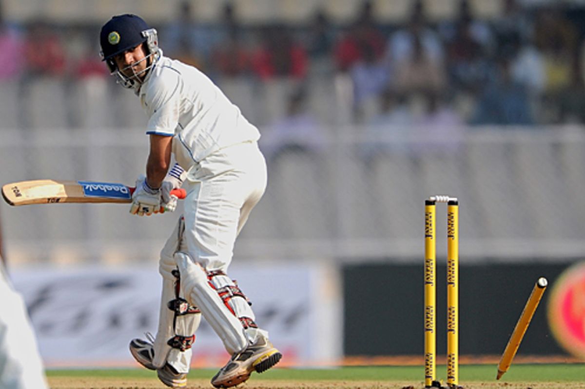 Gautam Gambhir Looks Back In Shock | ESPNcricinfo.com