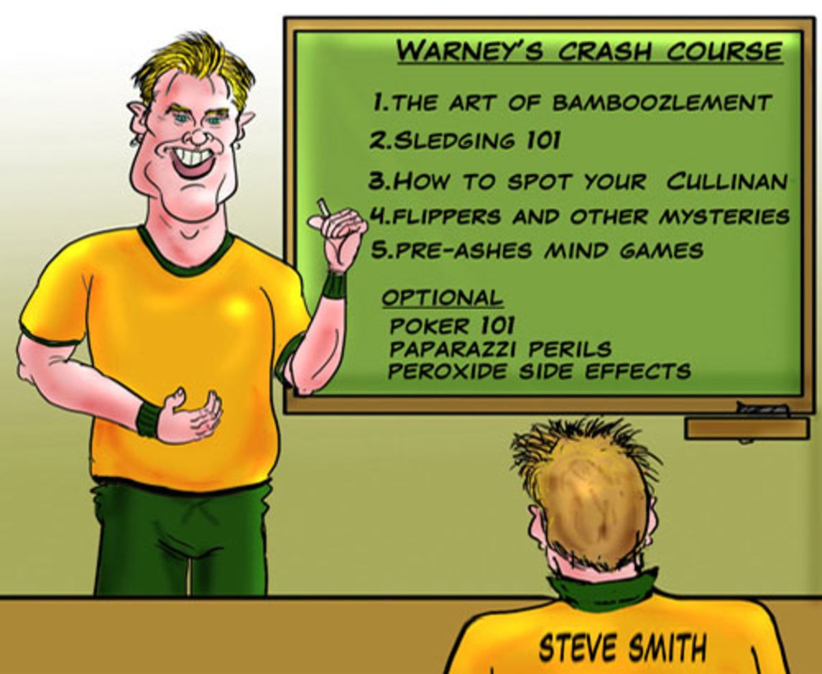 Cartoon The Crash Course Espncricinfo