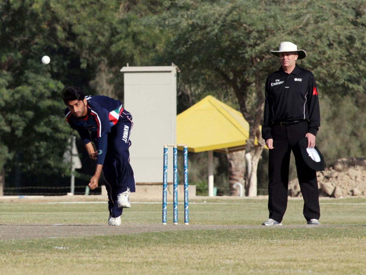 Kuwait's Mohammad Murad in action