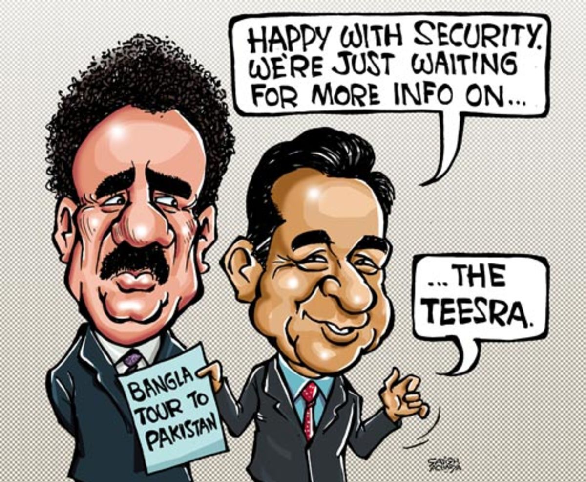 Cartoon: The trouble with the teesra 