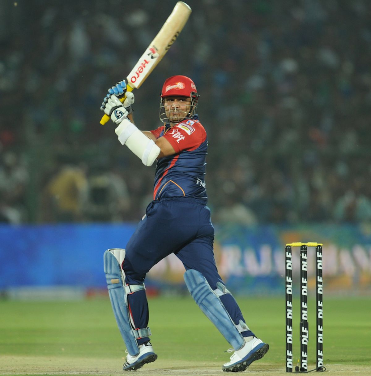 Virender Sehwag brings up his fifth consecutive half-century ...