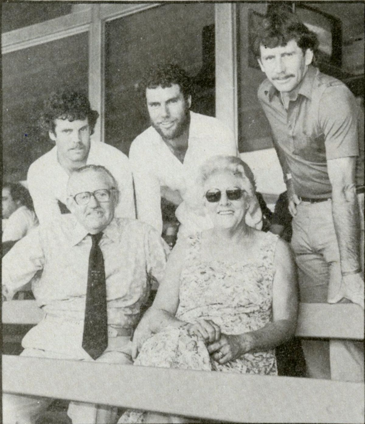 The Chappell brothers with their parents | ESPNcricinfo.com