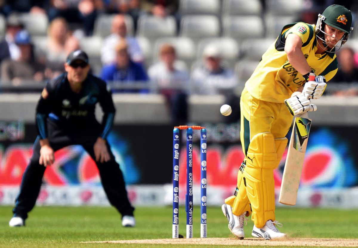 Matthew Wade gets forward to defend | ESPNcricinfo.com