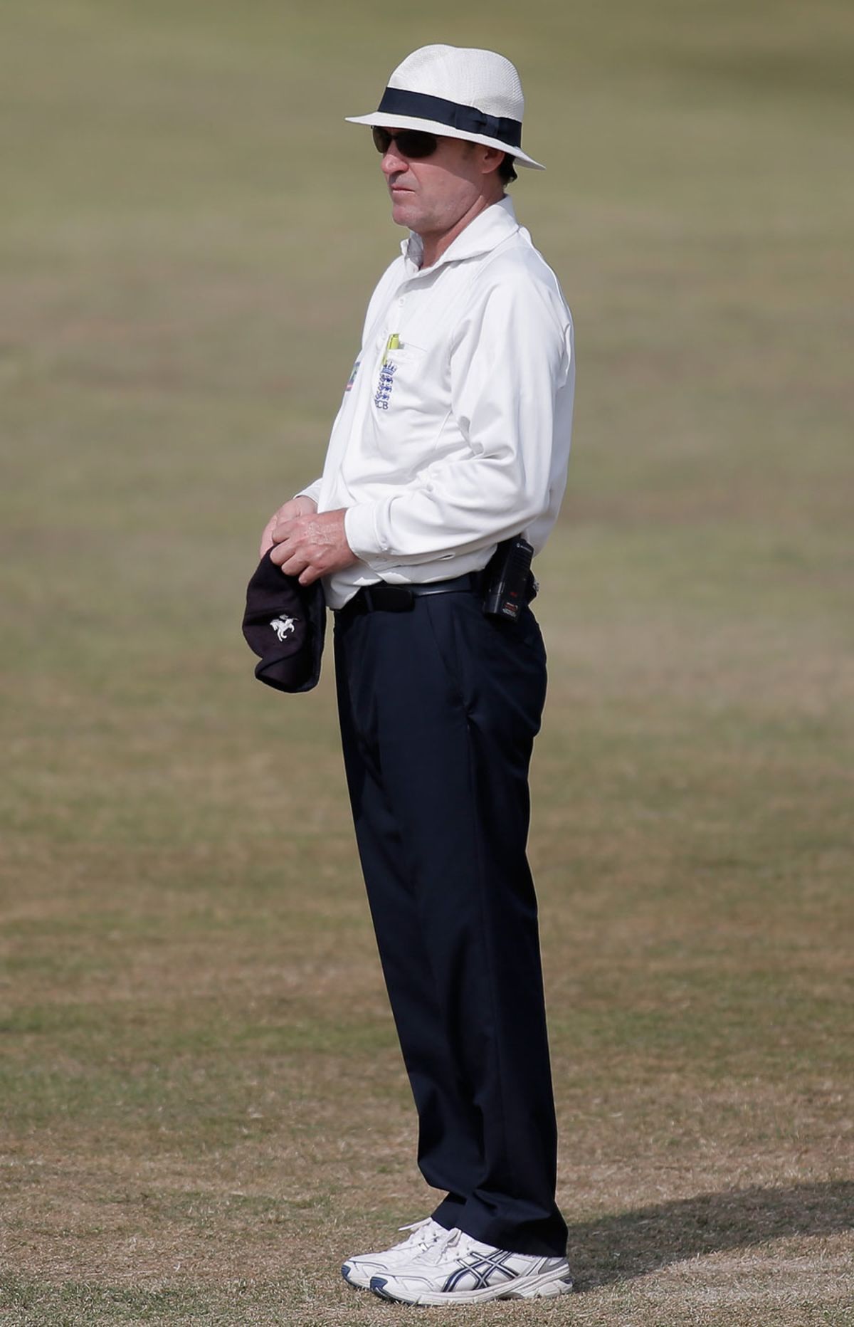 Steve O'Shaughnessy standing at the Cheltenham festival | ESPNcricinfo.com