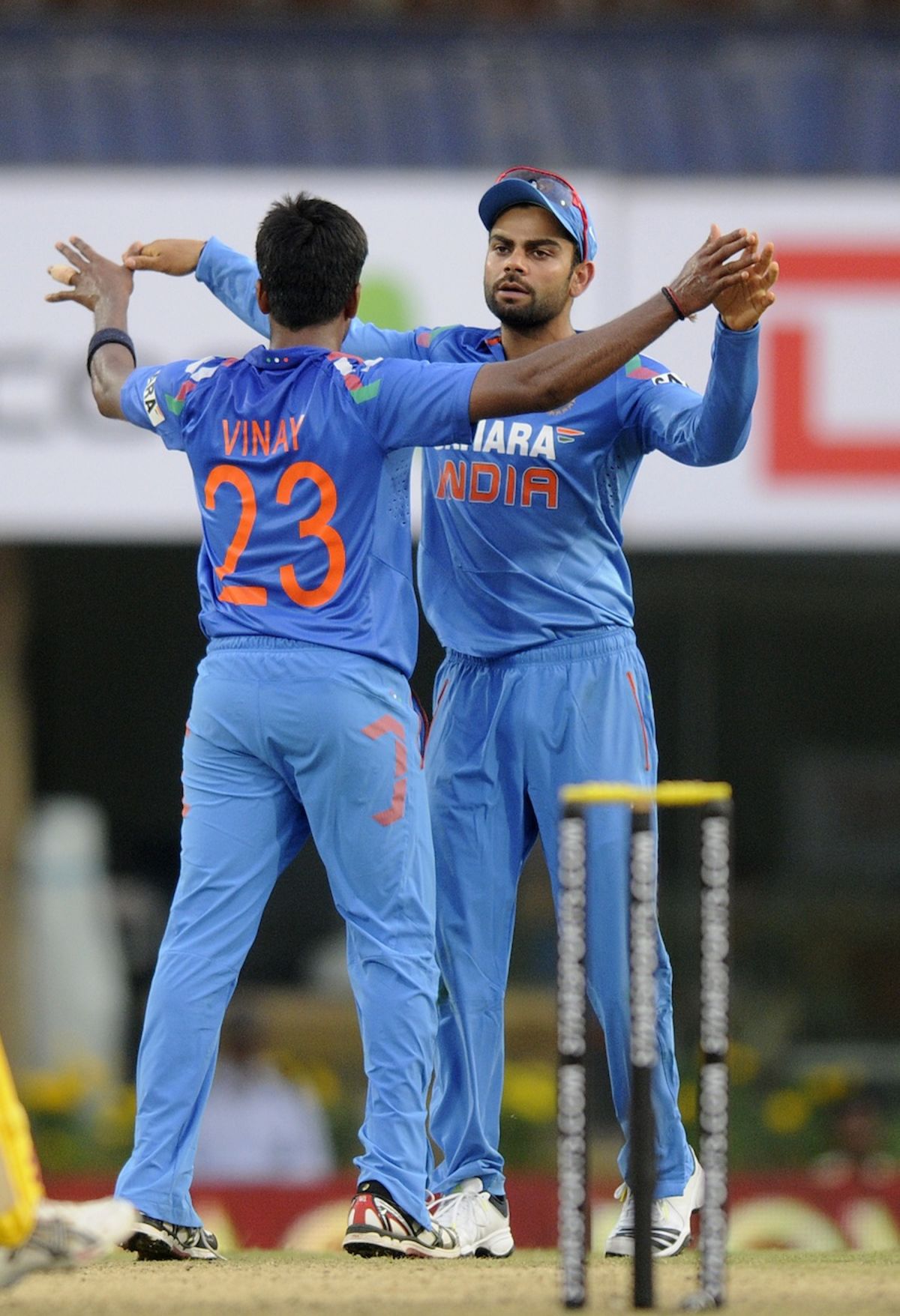 Vinay Kumar got rid of both Glenn Maxwell and George Bailey ...