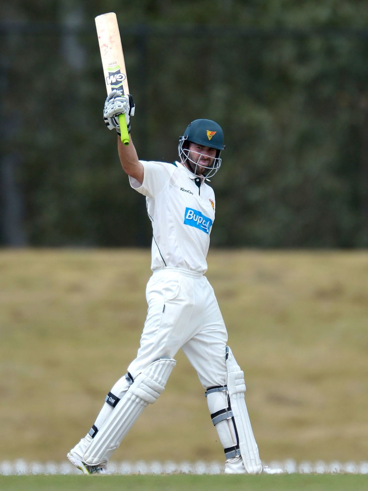 Alex Doolan celebrates his century | ESPNcricinfo.com