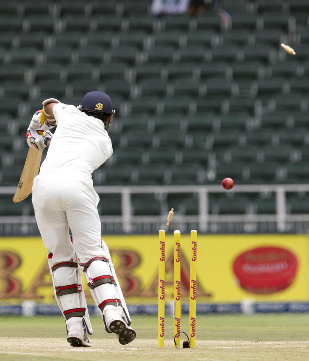 Mohammed Shami Was Bowled By An Inswinger From Morne Morkel ...