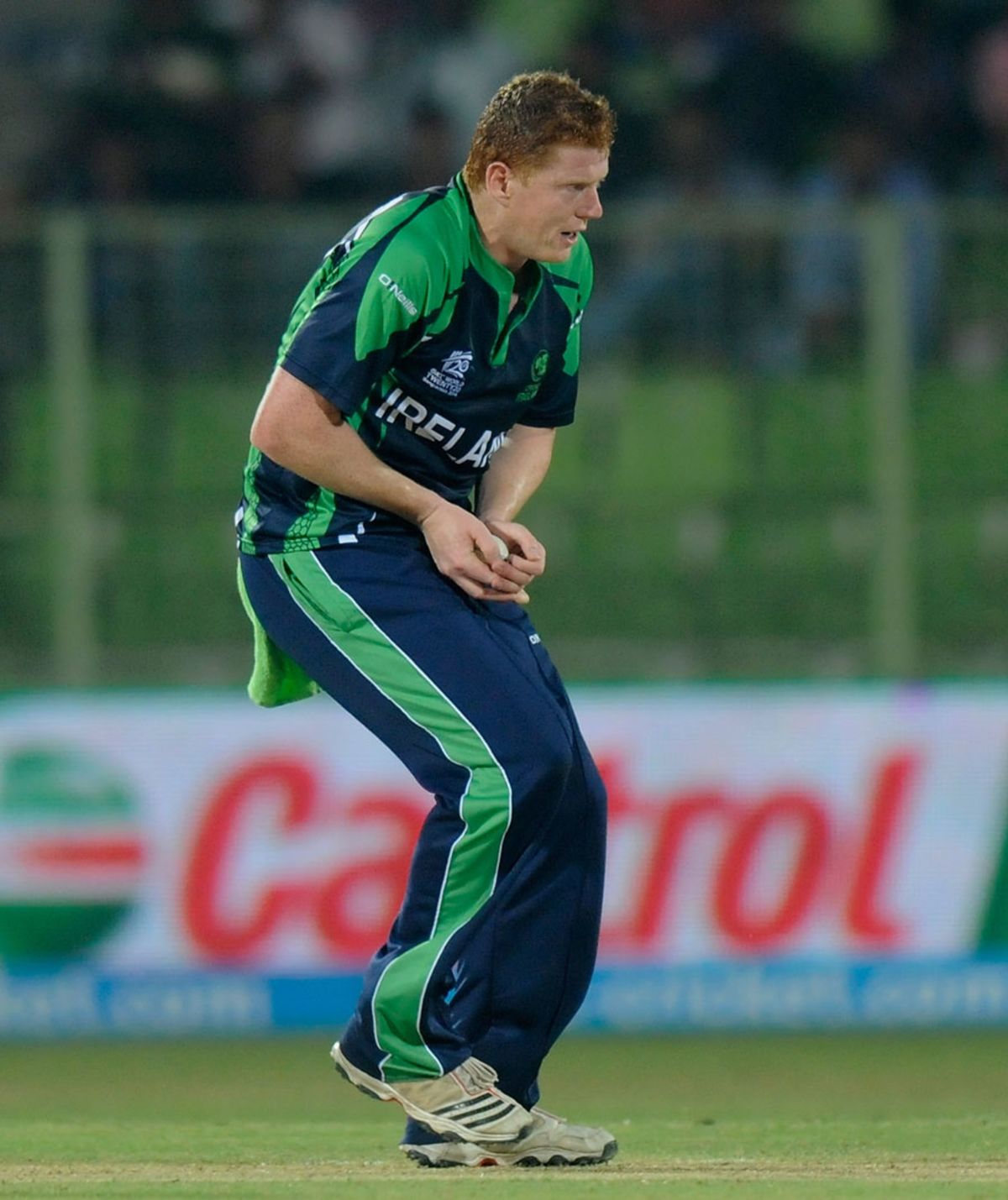 Paul Stirling celebrates after taking a wicket | ESPNcricinfo.com