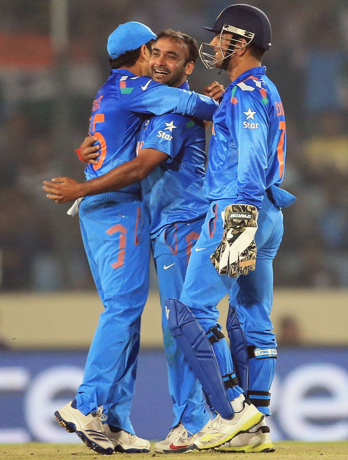 Amit Mishra took two wickets and conceded just 18 runs in his four overs, India v West Indies, World T20, Group 2, Mirpur, March 23, 2014
