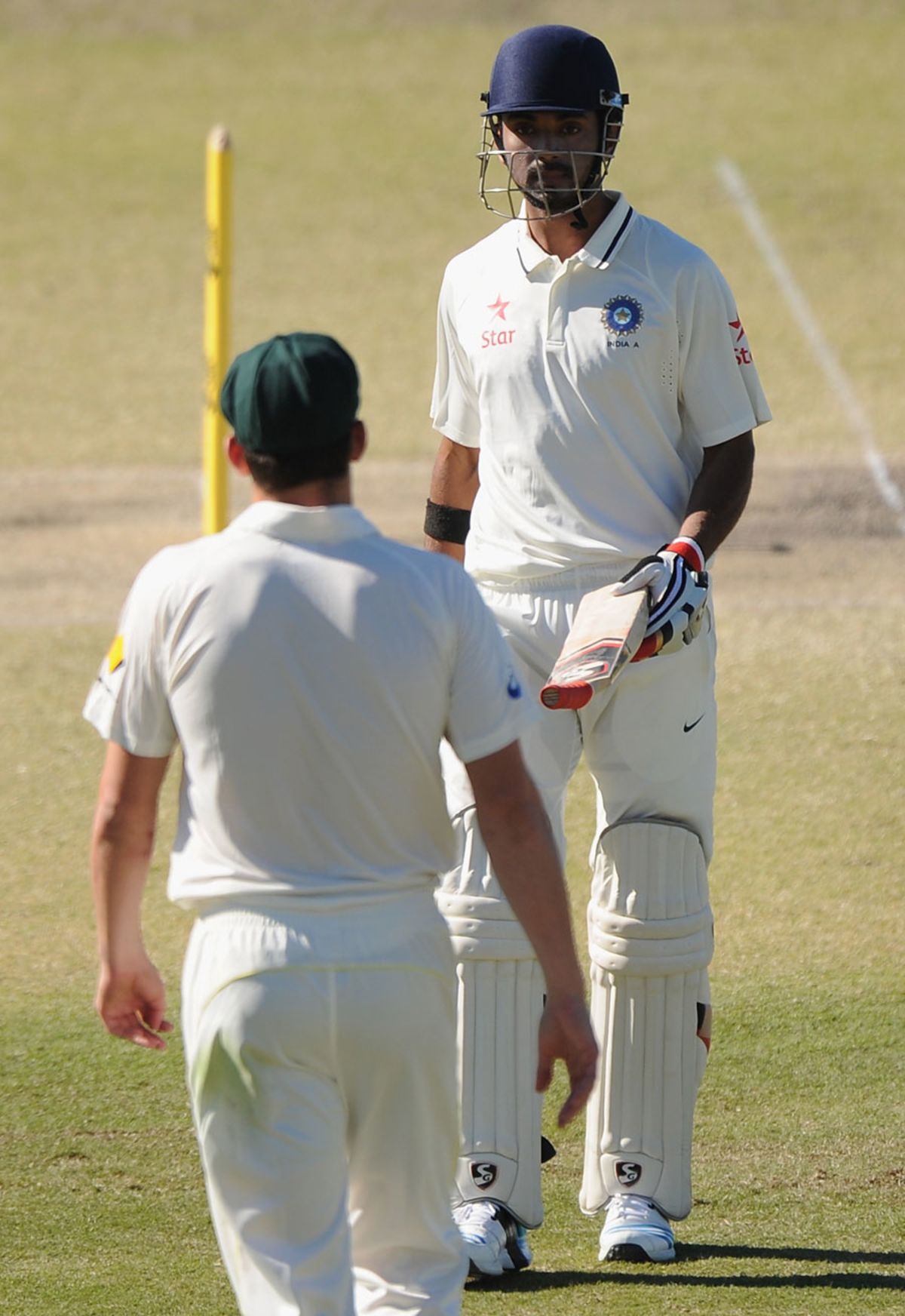 KL Rahul With A Broken Bat | ESPNcricinfo.com