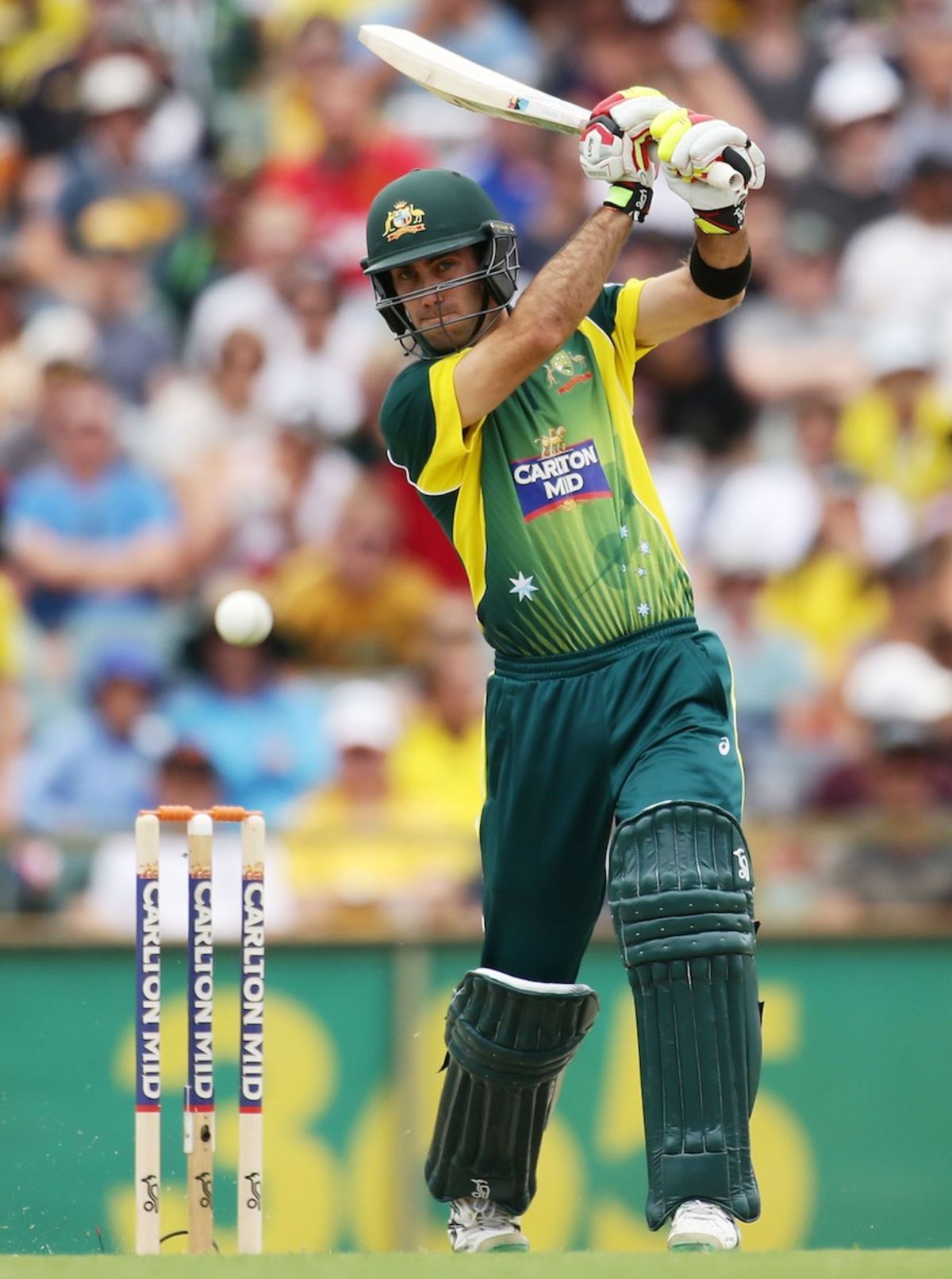 Glenn Maxwell hits the ball down the ground | ESPNcricinfo.com