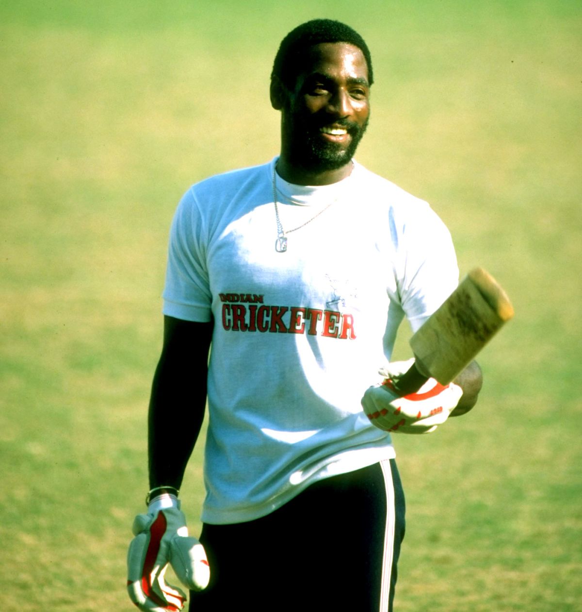 Viv Richards at a training session | ESPNcricinfo.com