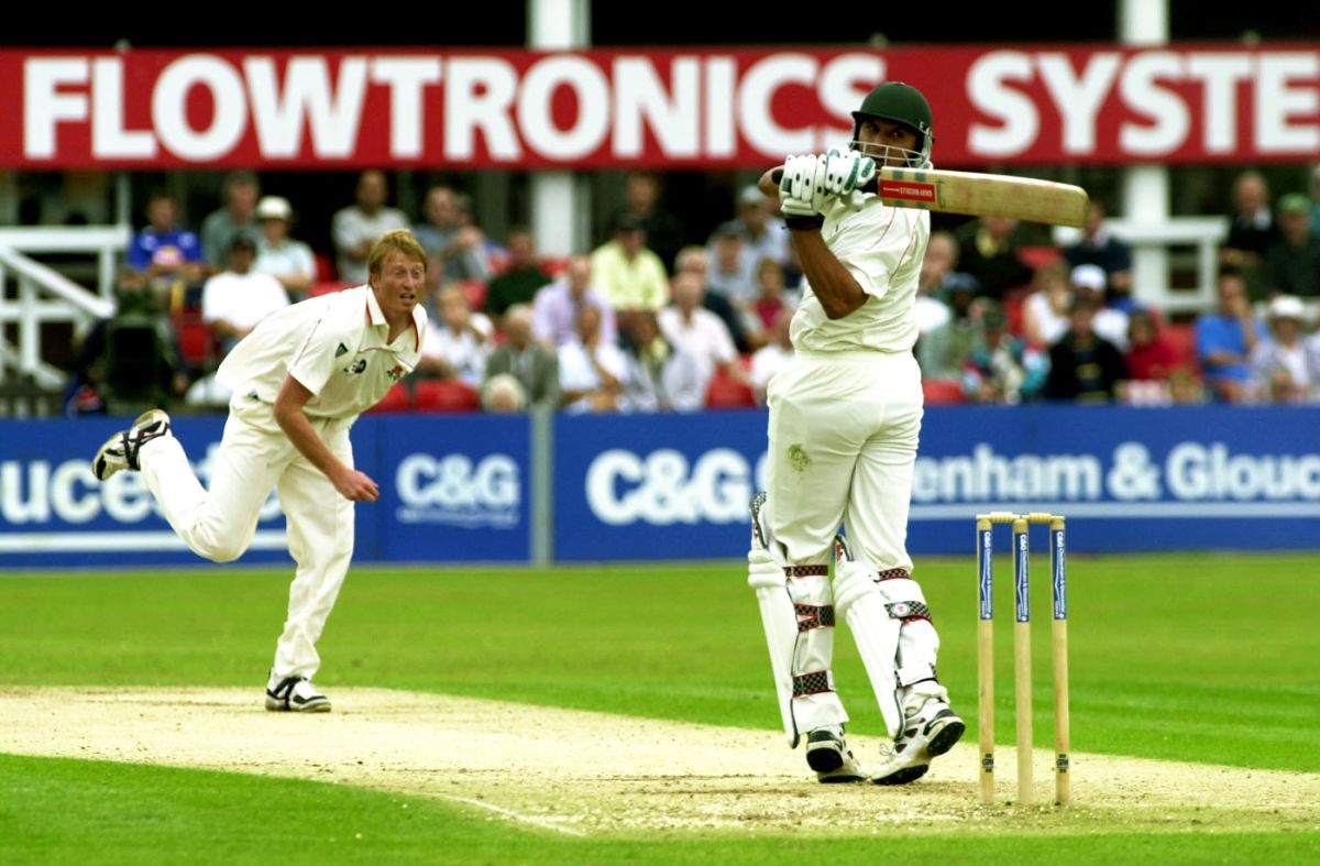 Shahid Afridi made 95 off 58 balls, Leicestershire v Lancashire, C&G Trophy semi-final, Grace Road, August 13, 2001