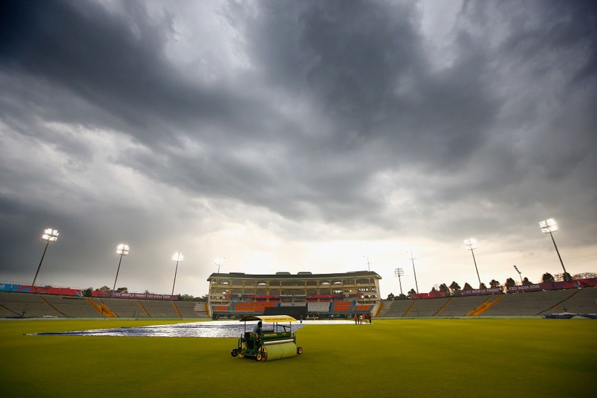 Rain had the final say in Mohali, Netherlands v Scotland, World T20 warm-ups, Mohali, March 6, 2016