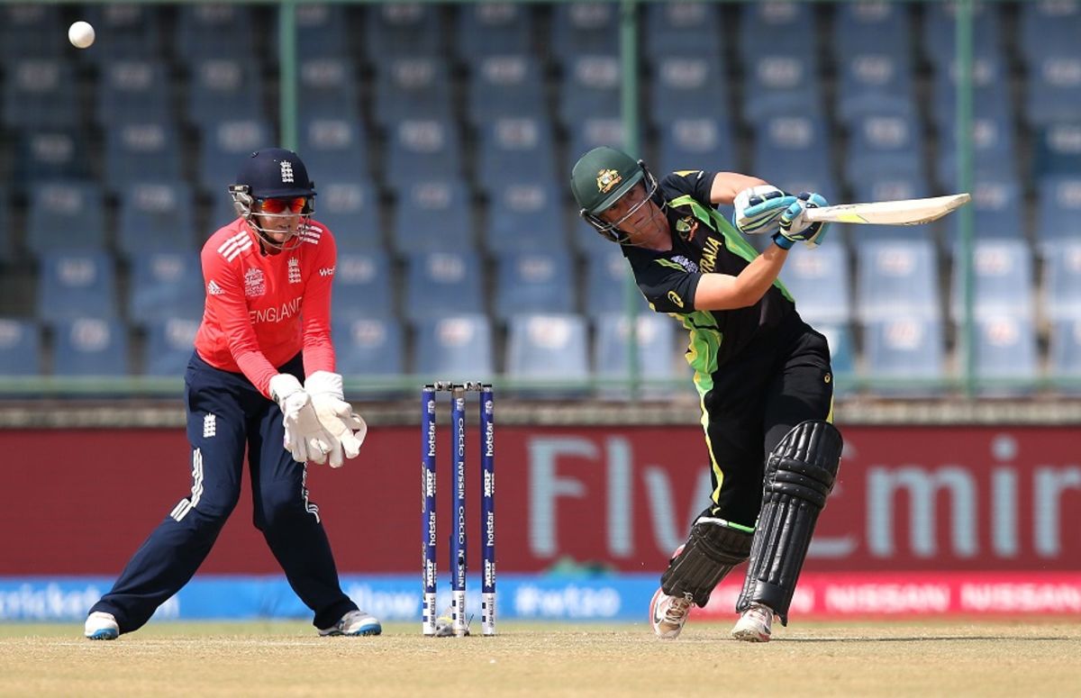 Elyse Villani hits one in the air | ESPNcricinfo.com