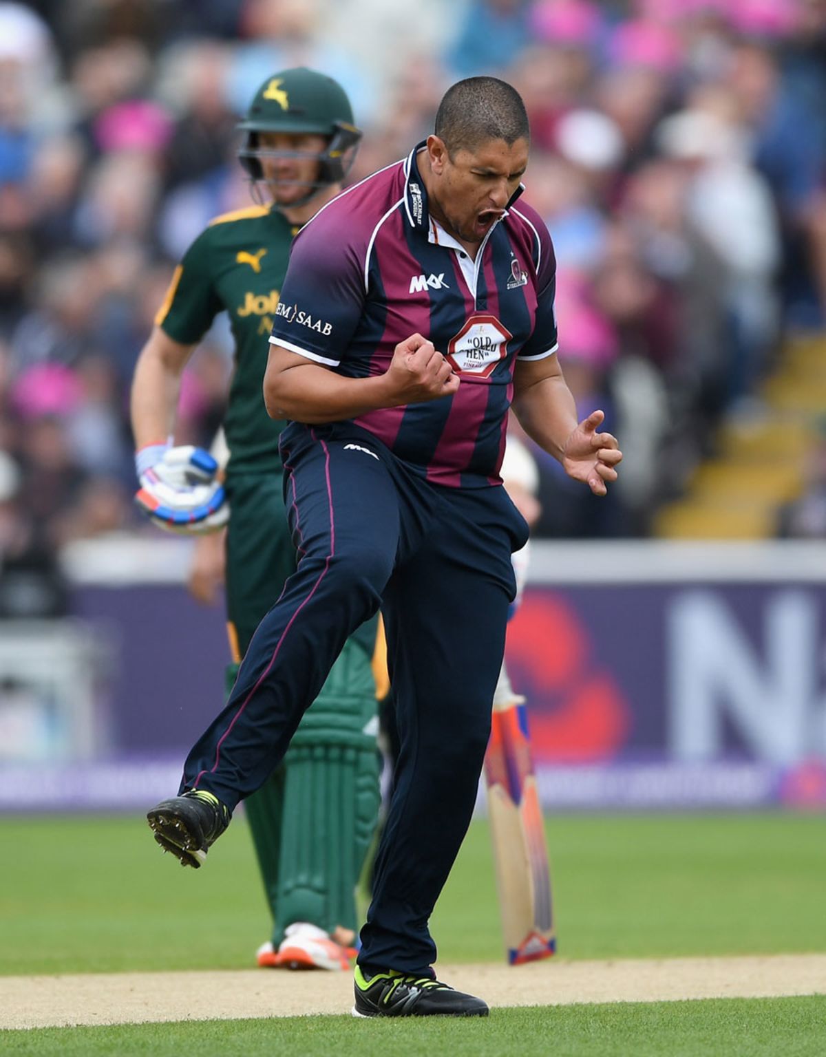 Rory Kleinveldt began the demolition job on batting order