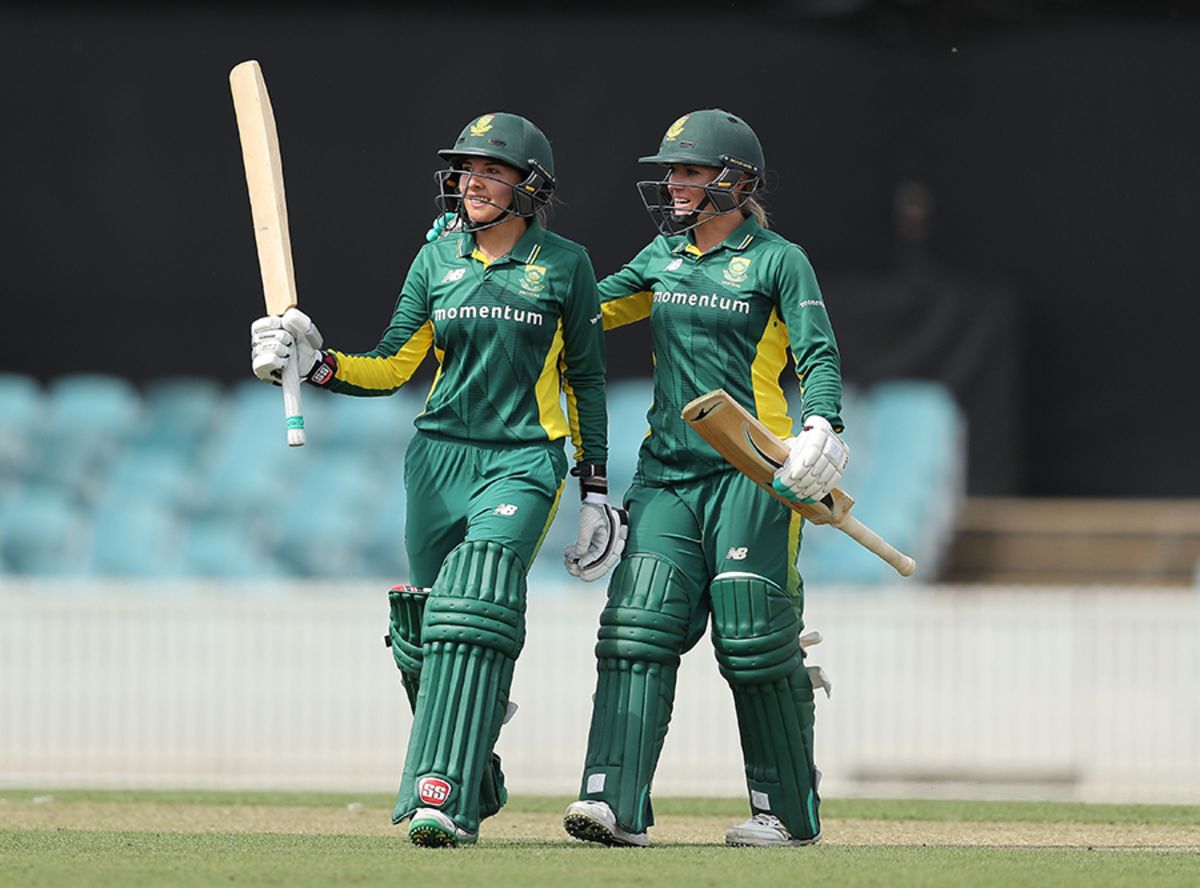 Opener Suné Luus celebrates her second ODI fifty | ESPNcricinfo.com