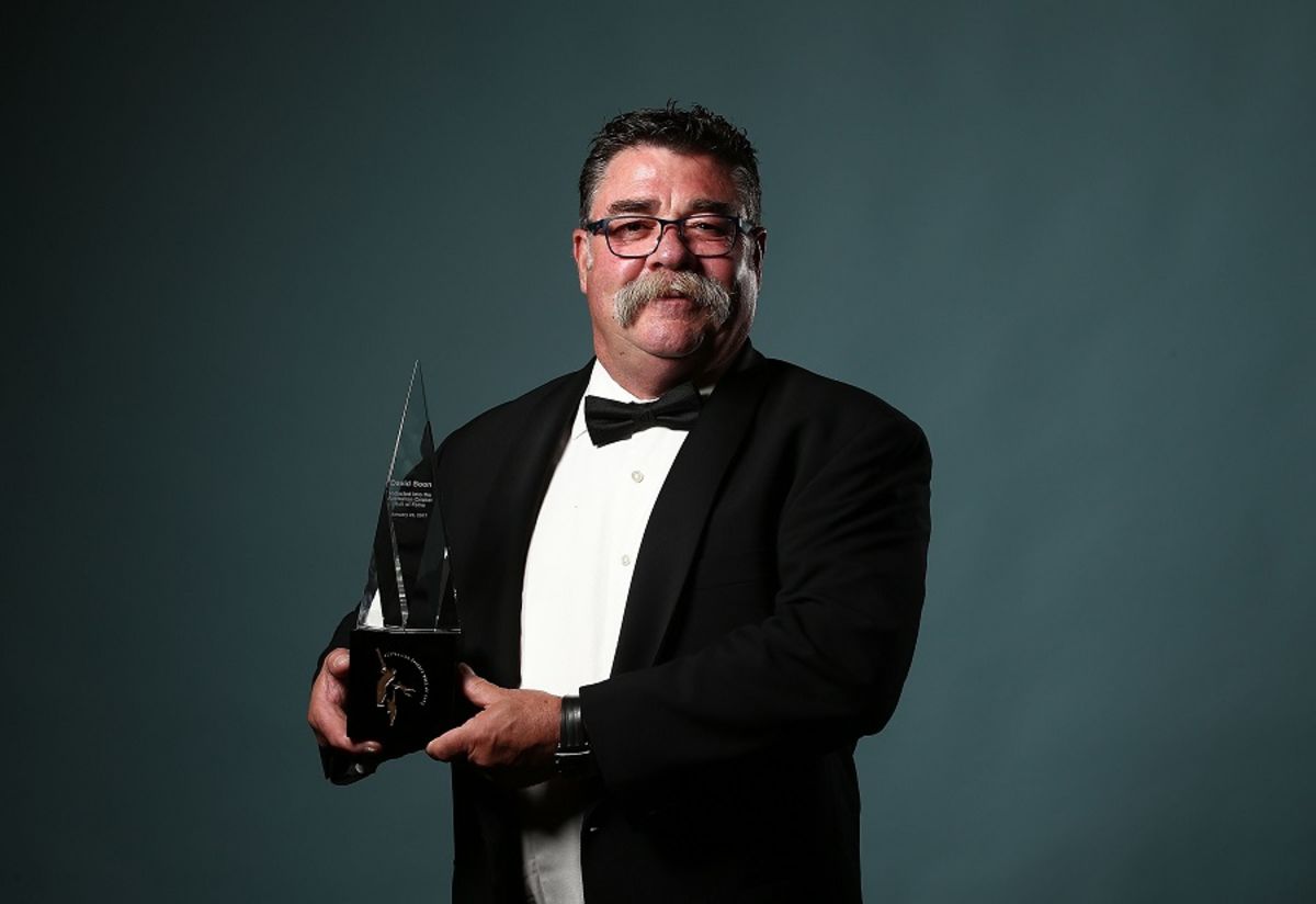 David Boon was inducted into the Australian Cricket Hall of Fame