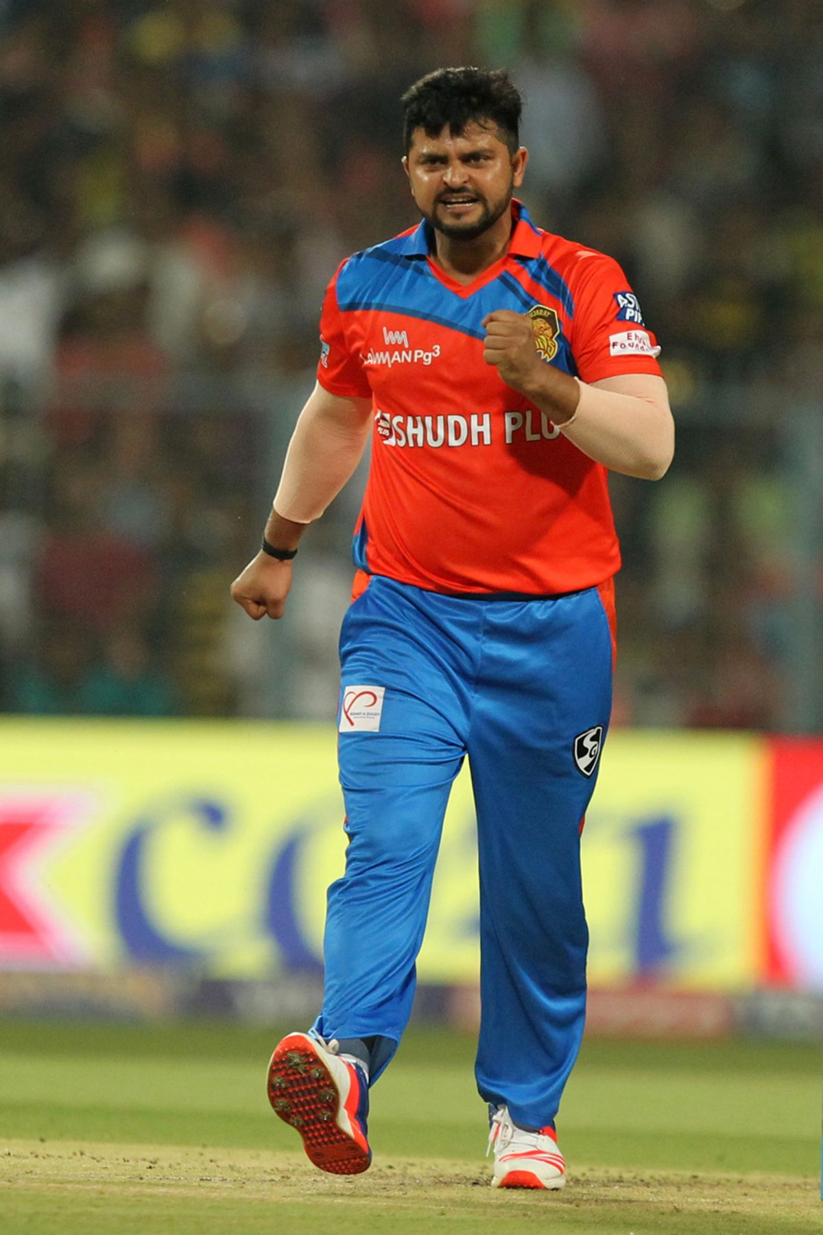 Suresh Raina Reacts In The Field