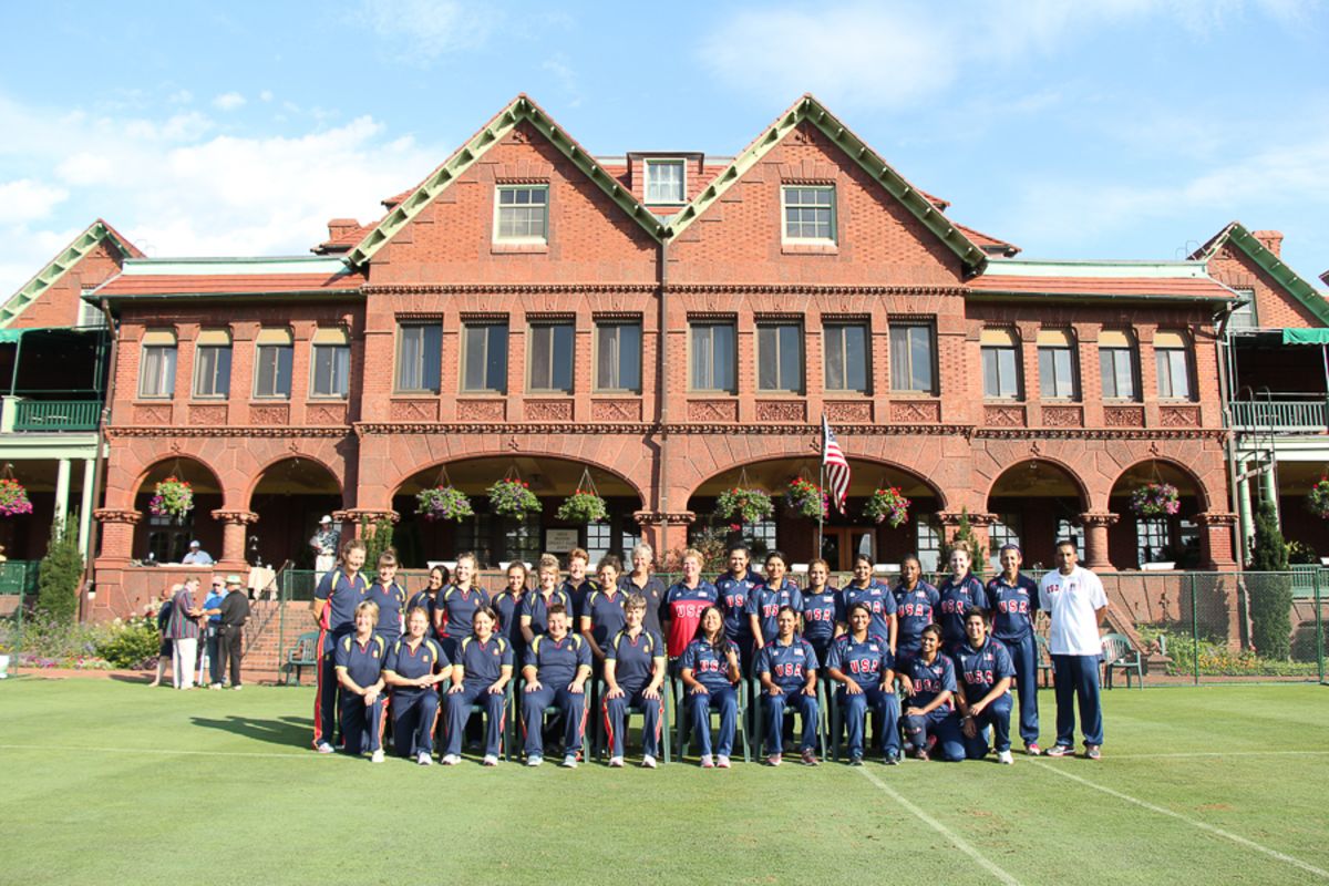 MCC Women and USA Women meet for the first time at Merion Cricket Club