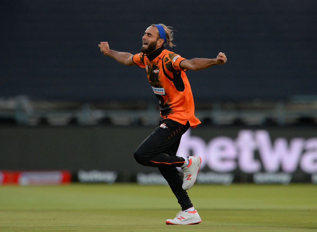 Imran Tahir goes off in celebration | ESPNcricinfo.com