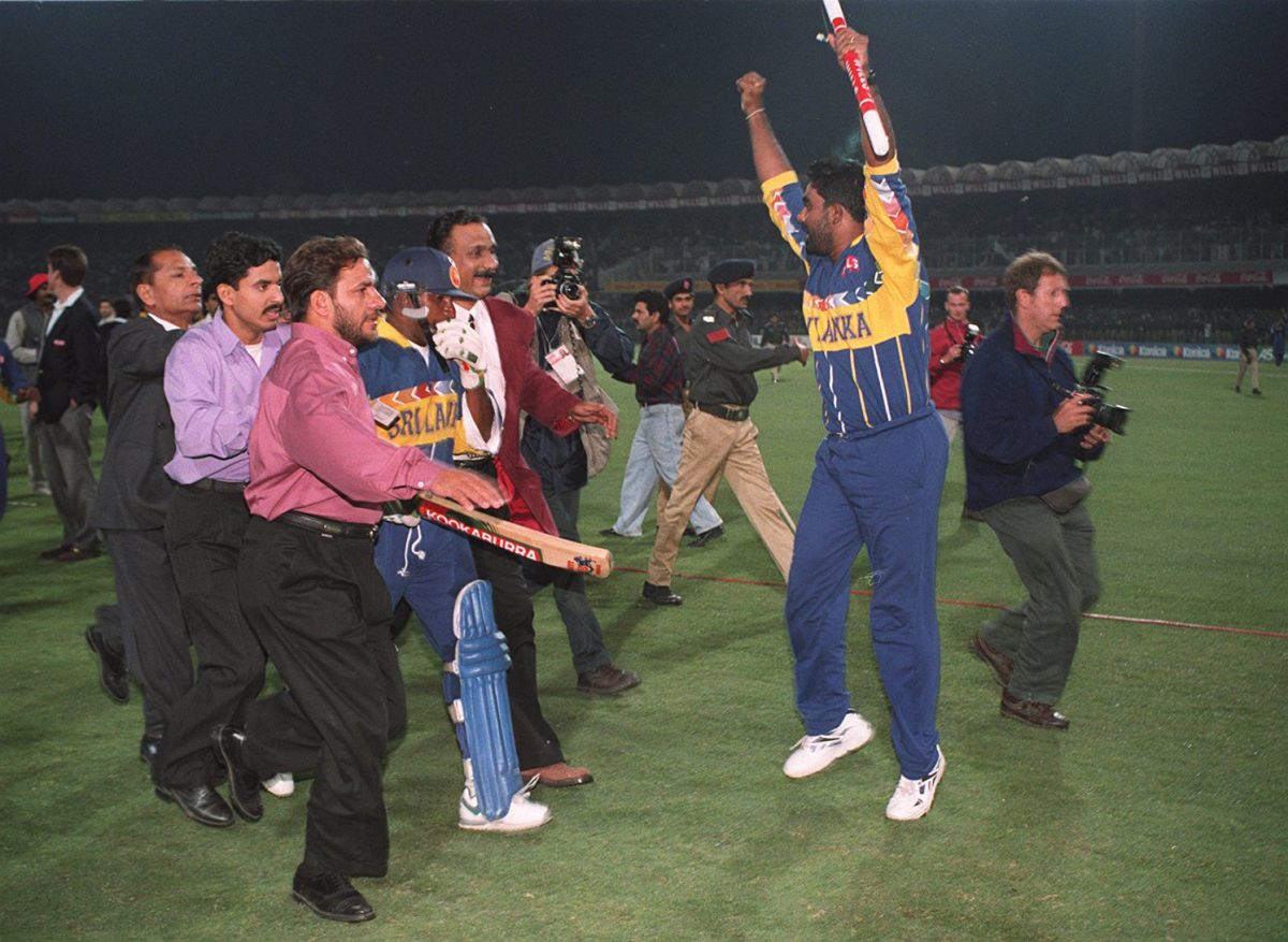 The Sri Lankans win their first World Cup